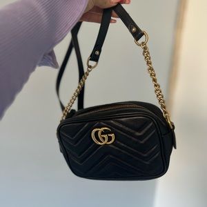 Authentic GG Marmont small shoulder bag